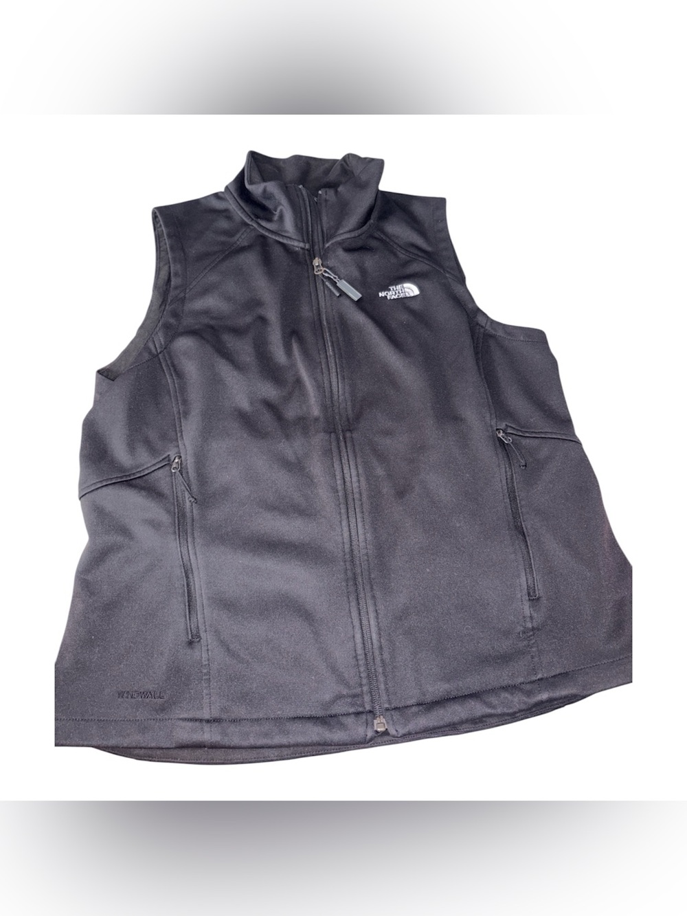 The North Face Black Men's Fleece Vest with Full Zip